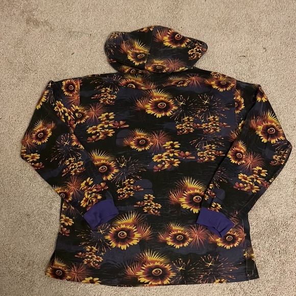 Insomniac Unisex Hooded Long Sleeve Shirt Size‎ LARGE - Picture 4 of 4